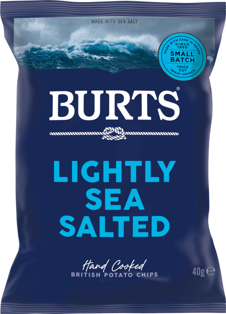 Burts Lightly Sea Salted