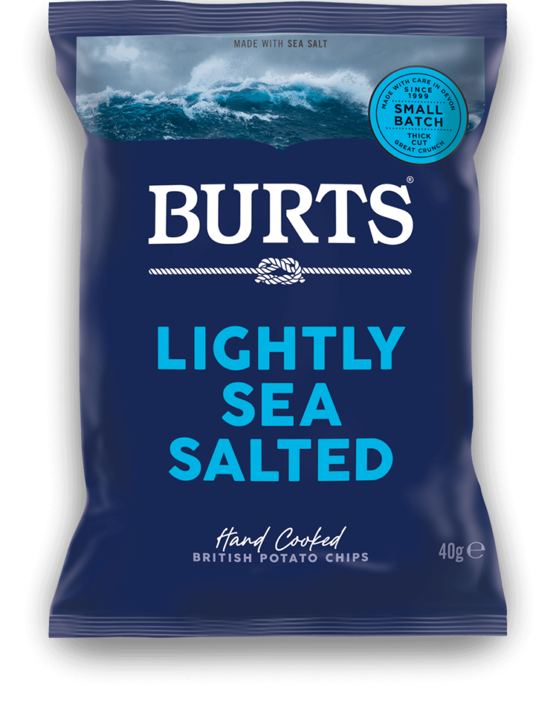 Burts Lightly Sea Salted