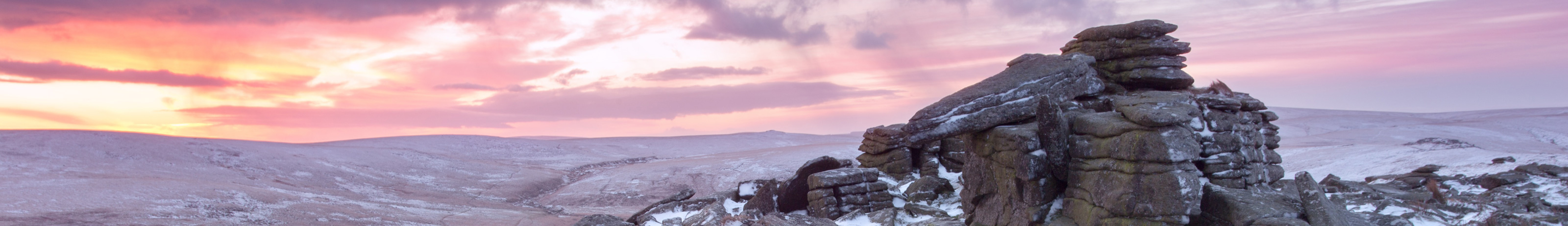 Dartmoor snow